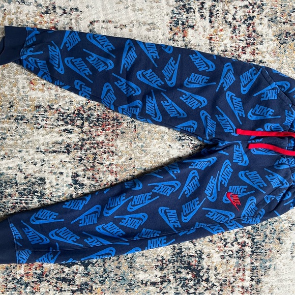 Nike Other - Nike Kids Blue Logo Joggers